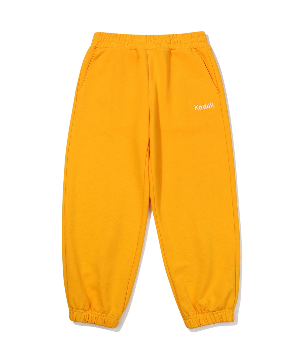 코닥 키즈(KODAK KIDS) 미니 로고 조거 팬츠 키즈 YELLOW