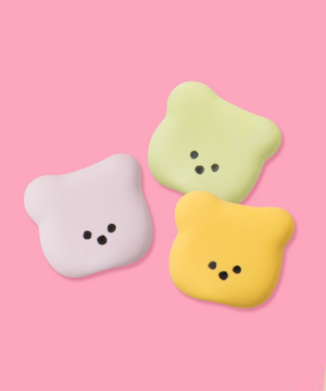 바잇미 빅 페이스 젤리곰 라텍스 장난감 (3개입)