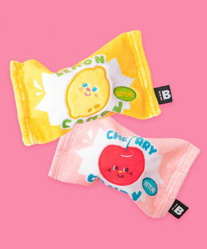 바잇미 크런치 캔디볼 장난감 2종 (바스락/삑삑/터그)