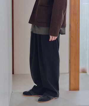 유니섹스 네스트 와이드팬츠 차콜