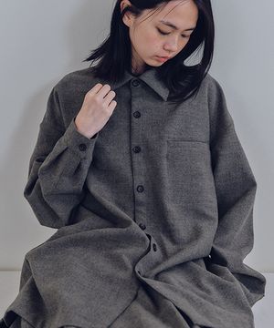 유니섹스 네스트 셔츠 베이지