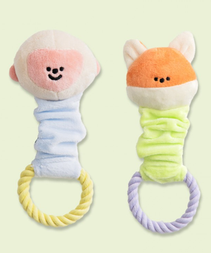 바잇미 쭉쭉이 장난감 - 여우/원숭이 (삑삑)