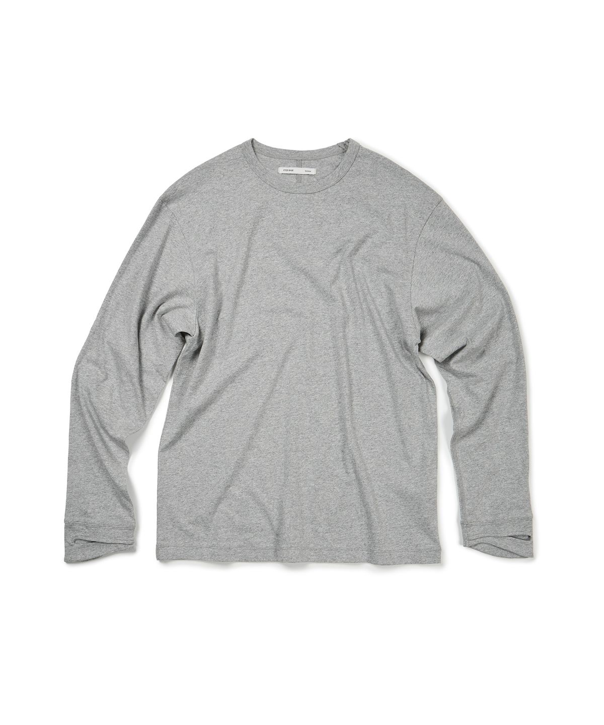 이티씨이(ETCE) (BASE) GLOVE LONG SLEEVE (MELANGE GRAY)