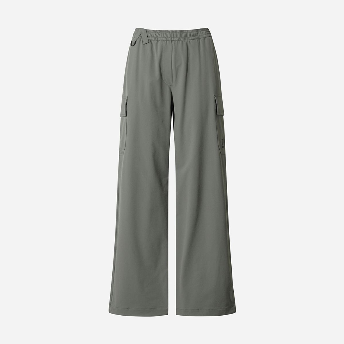 디오디(DOD) 여성) 웜블 와이드핏 팬츠(L.CHARCOAL GREY)