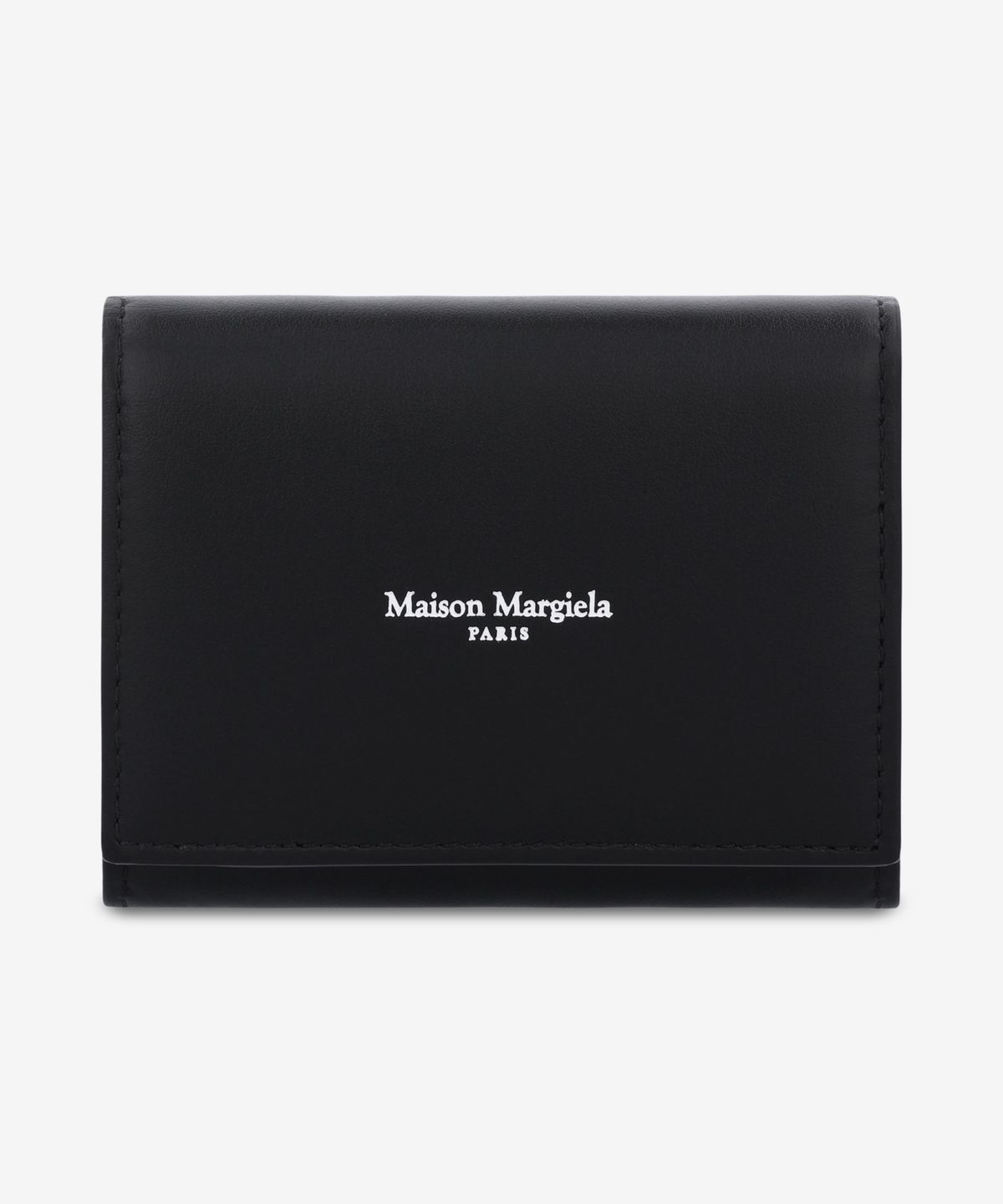 메종 마르지엘라(MAISON MARGIELA) 로고 클립 반지갑 - 블랙 / SA2UI0014P8729H1145
