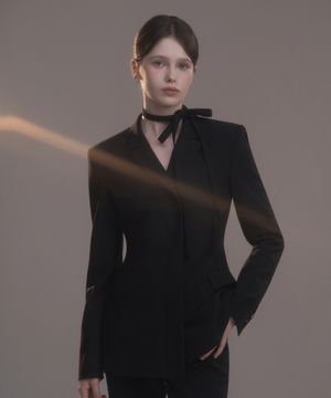 Emma String Jacket - Black