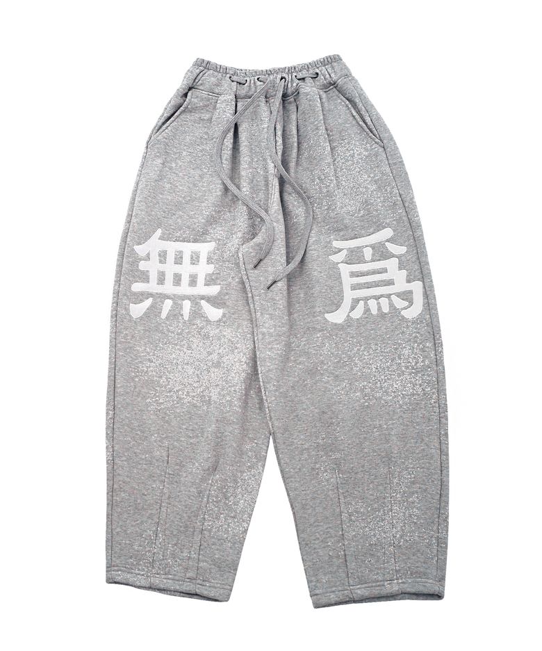 FOG JACQUARD MU-WI SWEAT PANTS (Gray)