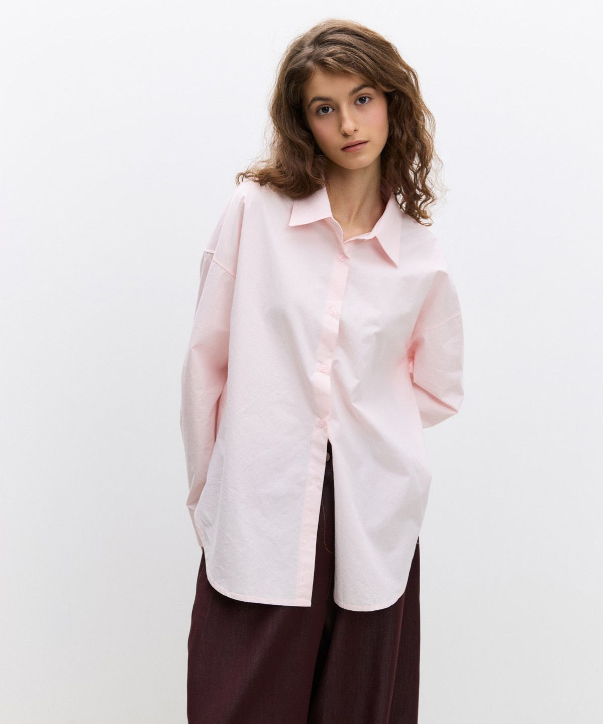 리리수(LILISU) Grid Shirt / Pink