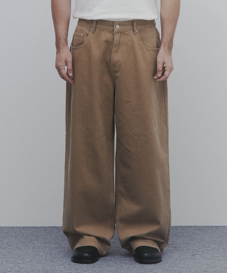 빅 보이 팬츠 (베이지
