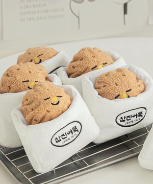 바잇미X삼진어묵 어묵고로케 강아지 노즈워크 장난감