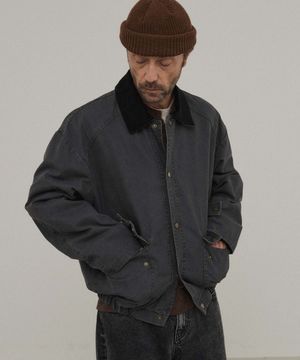 빈티지 하프 워크자켓_GREY