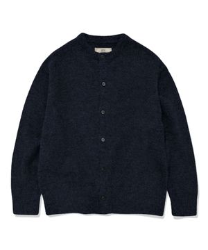 BASE CROP CARDIGAN (NAVY)