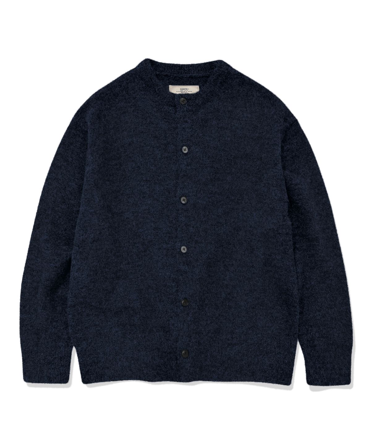 카네이테이(KANEITEI) BASE CROP CARDIGAN (NAVY)