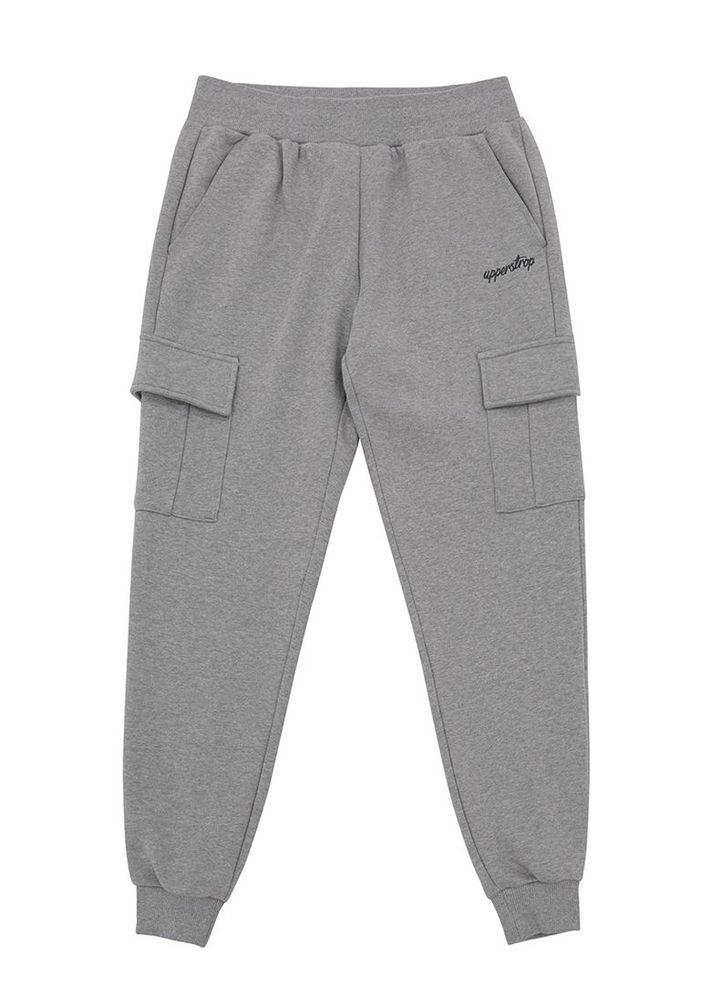 [UP3111] UPST GOLF 카고 스웨트 조거 팬츠 멜란지그레이