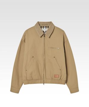 네오 워시드 워크 블루종 베이지