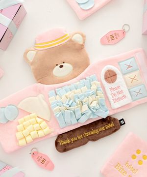 벨보이 곰 노즈워크 매트 (노즈워크/바스락/삑삑)