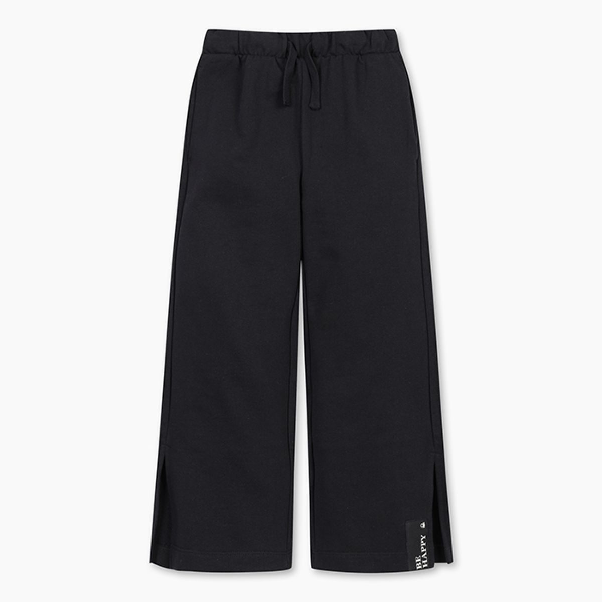 베네통키즈(BENETTONKIDS) 와이드 저지 팬츠_3NBMCF06KBK