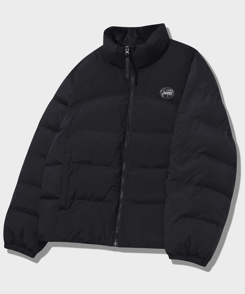 크레스트 쉴드 마이크로볼 푸퍼 패딩 자켓 (JQ5JPU401BK)