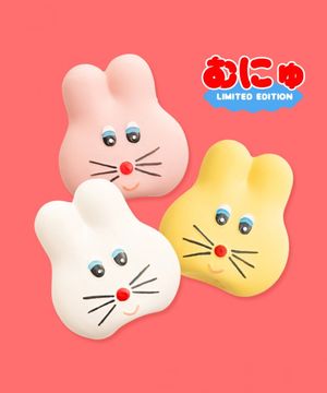 바잇미X무뉴 뿌꾸뿌꾸 라텍스 장난감 (3개입)