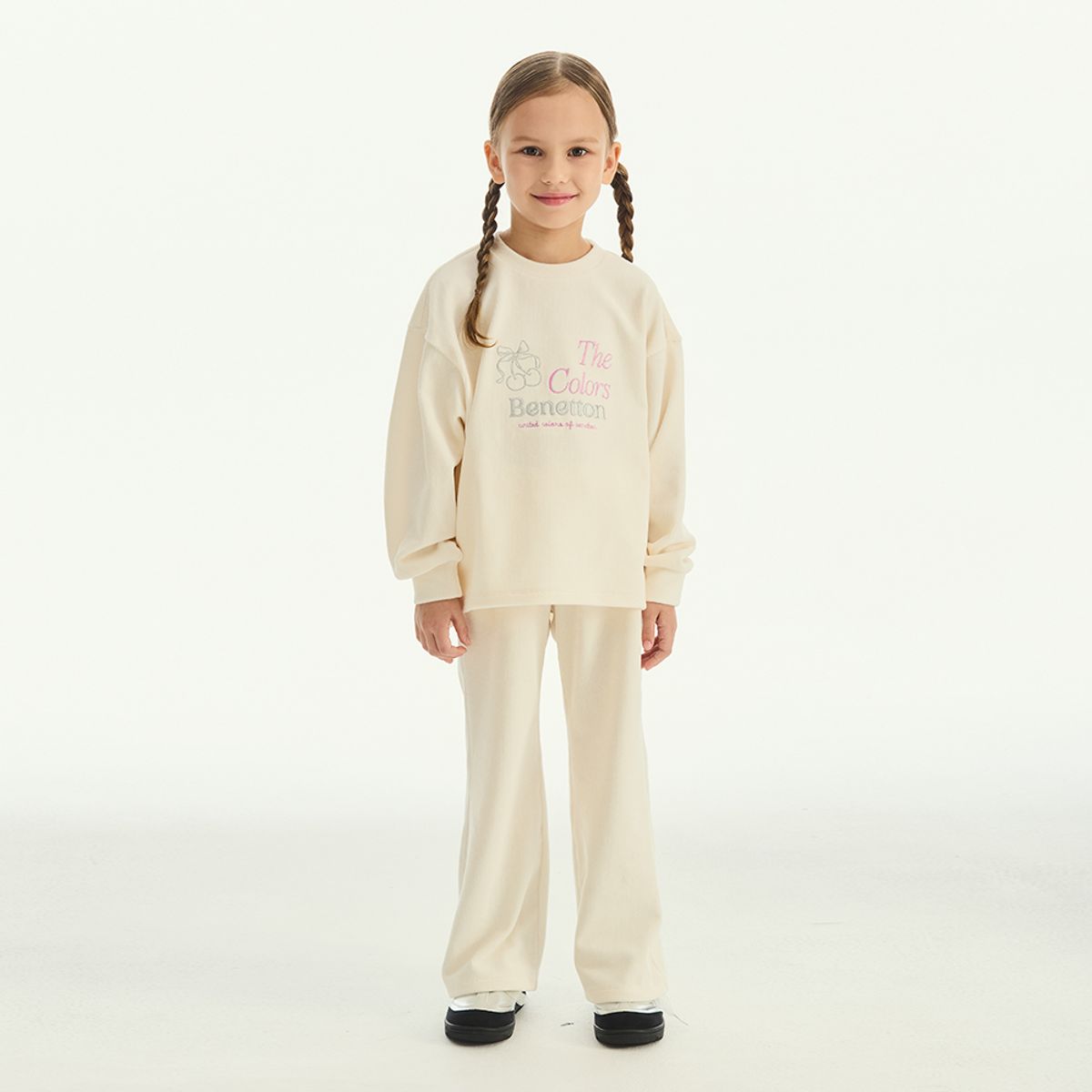 베네통키즈(BENETTONKIDS) [Online Exclusive] 골 벨로아 팬츠_QALG10561IV