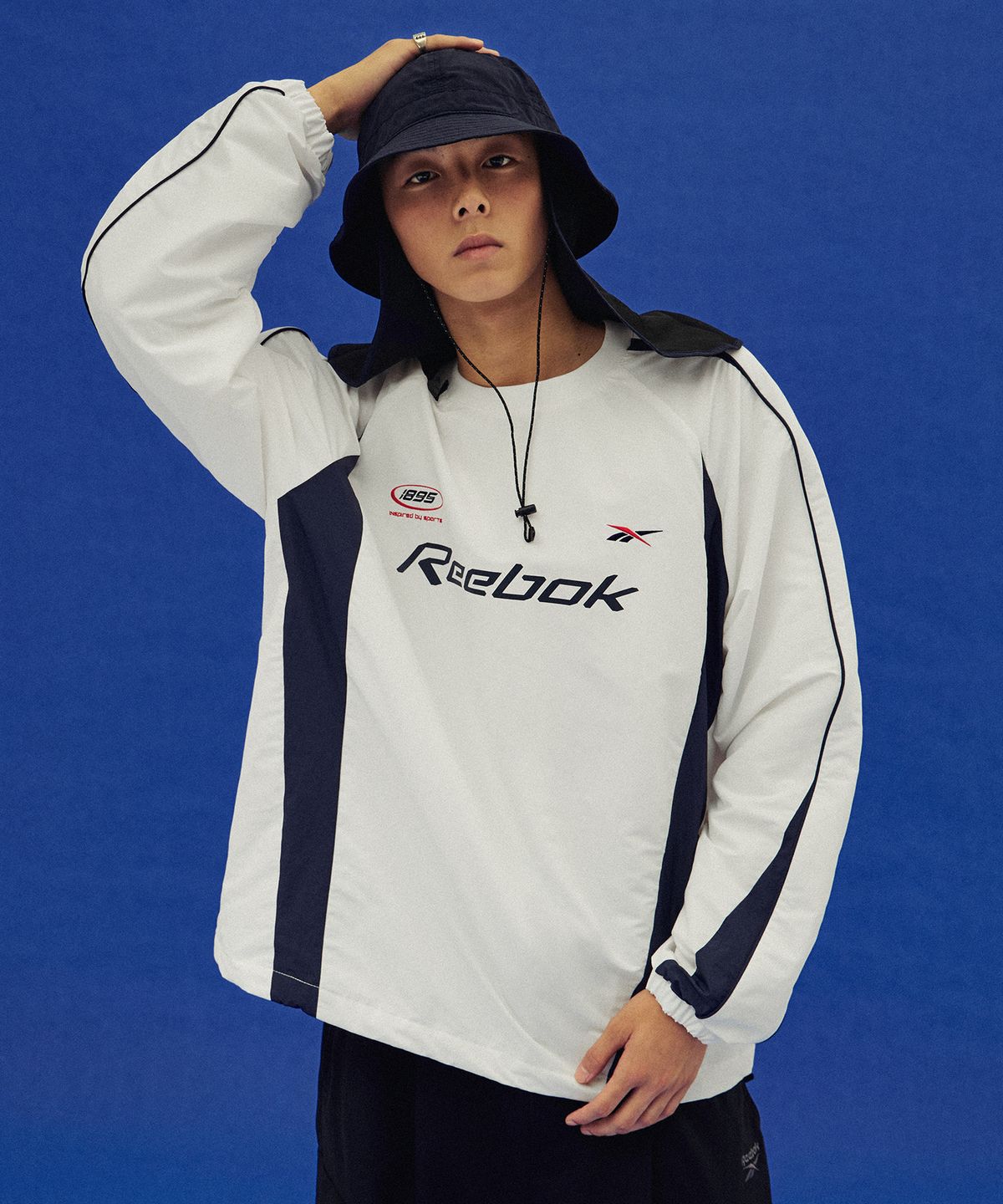 리복(REEBOK) 프리미어 웜 메쉬 우븐 피스테 - 오프 화이트