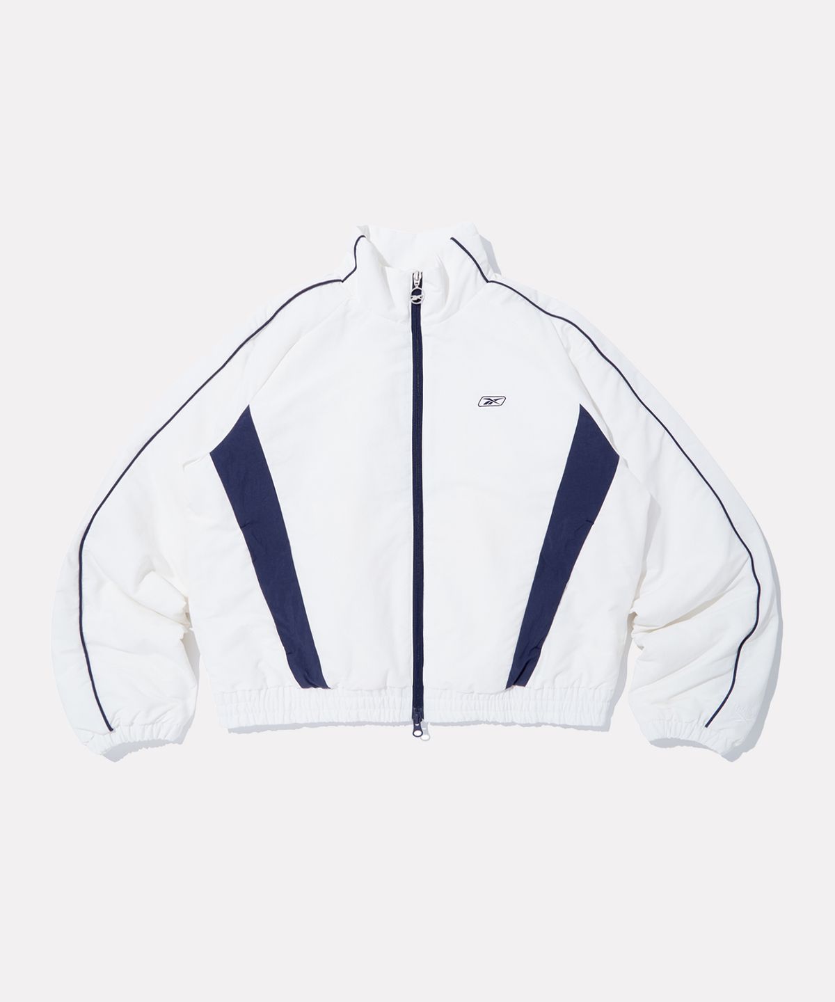 리복(REEBOK) 프리미어 크롭 트랙 경량 패딩 (W) - 오프 화이트