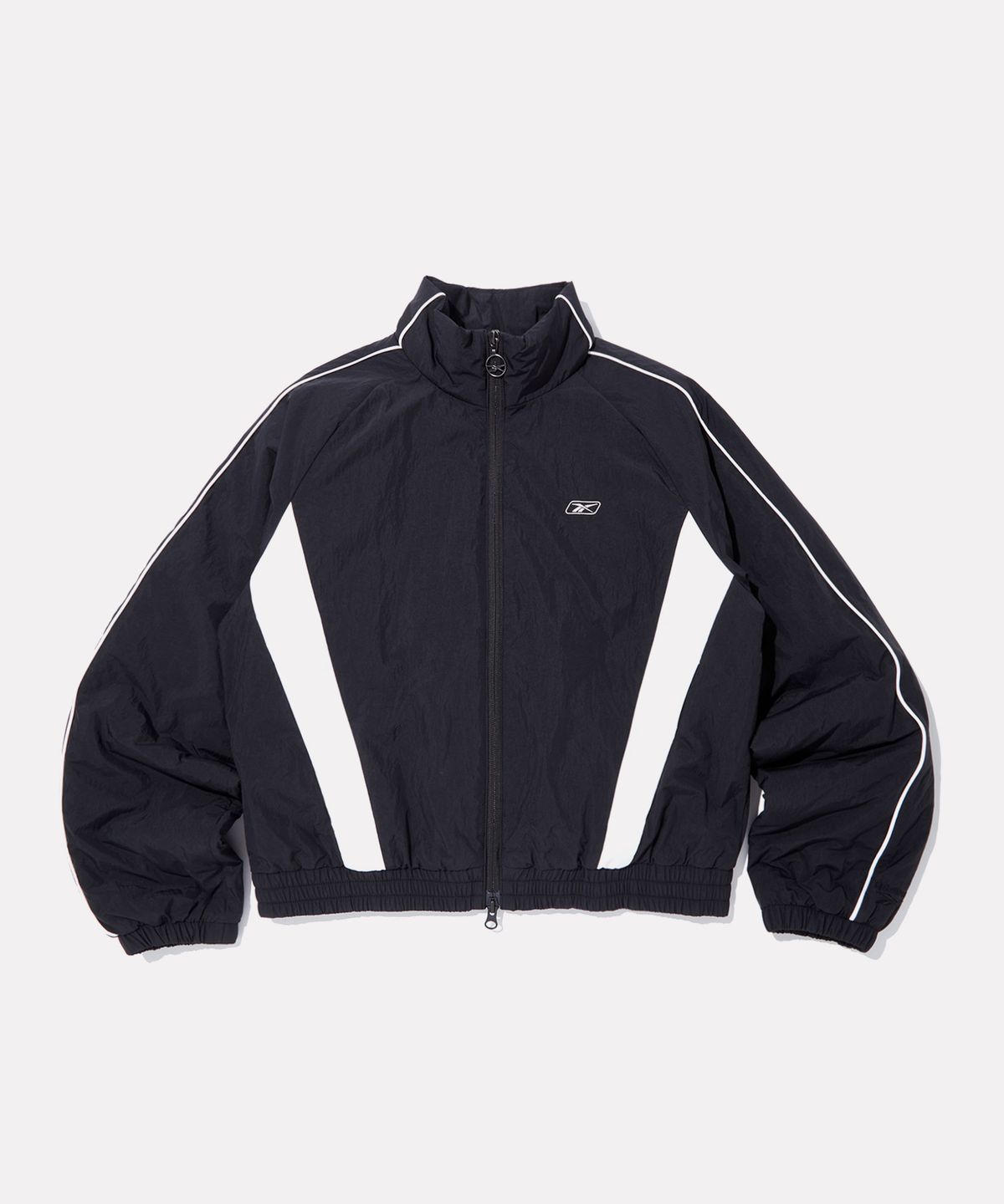 리복(REEBOK) 프리미어 크롭 트랙 경량 패딩 (W) - 블랙