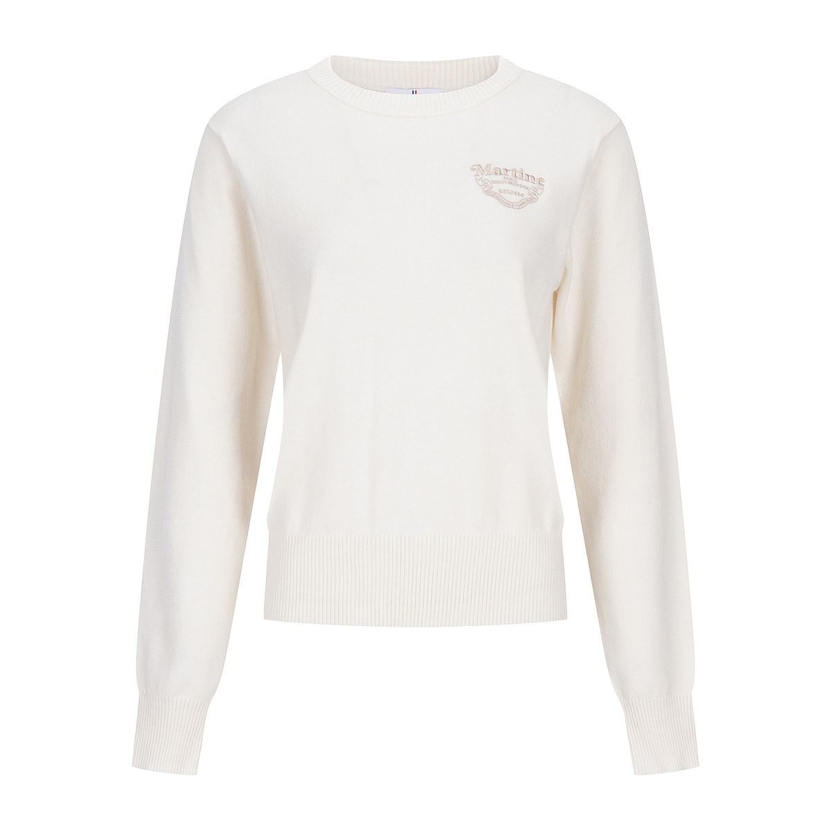 마틴골프(MARTINE GOLF) Essenial Round Knit_IVORY