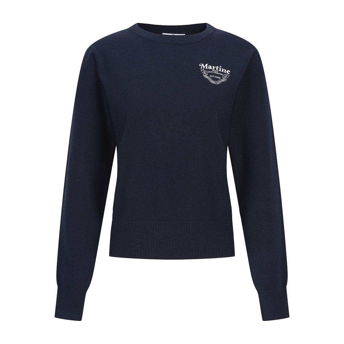 마틴골프(MARTINE GOLF) Essenial Round Knit_NAVY