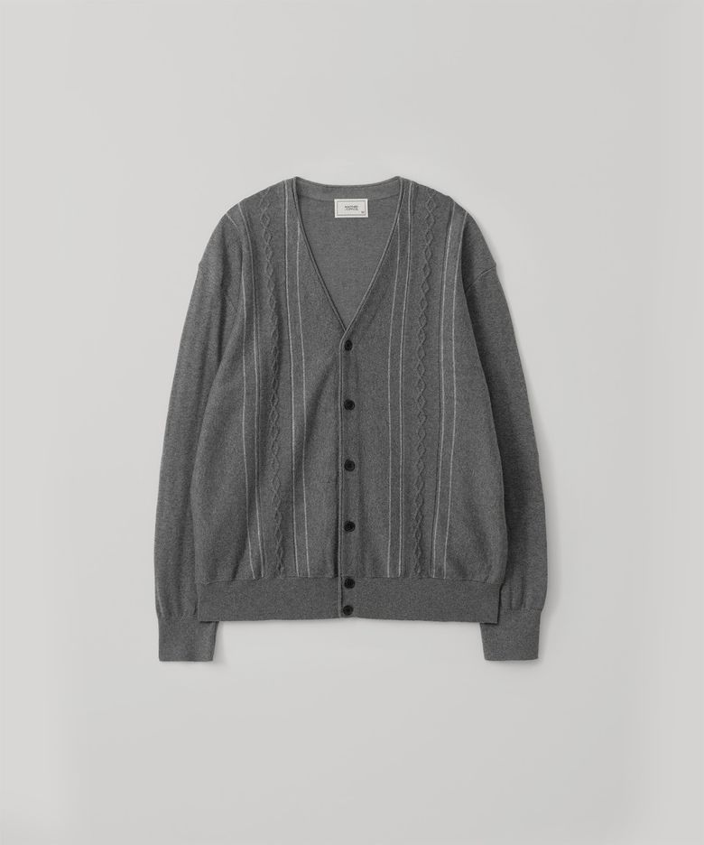 Homage Cardigan (Heather gray)