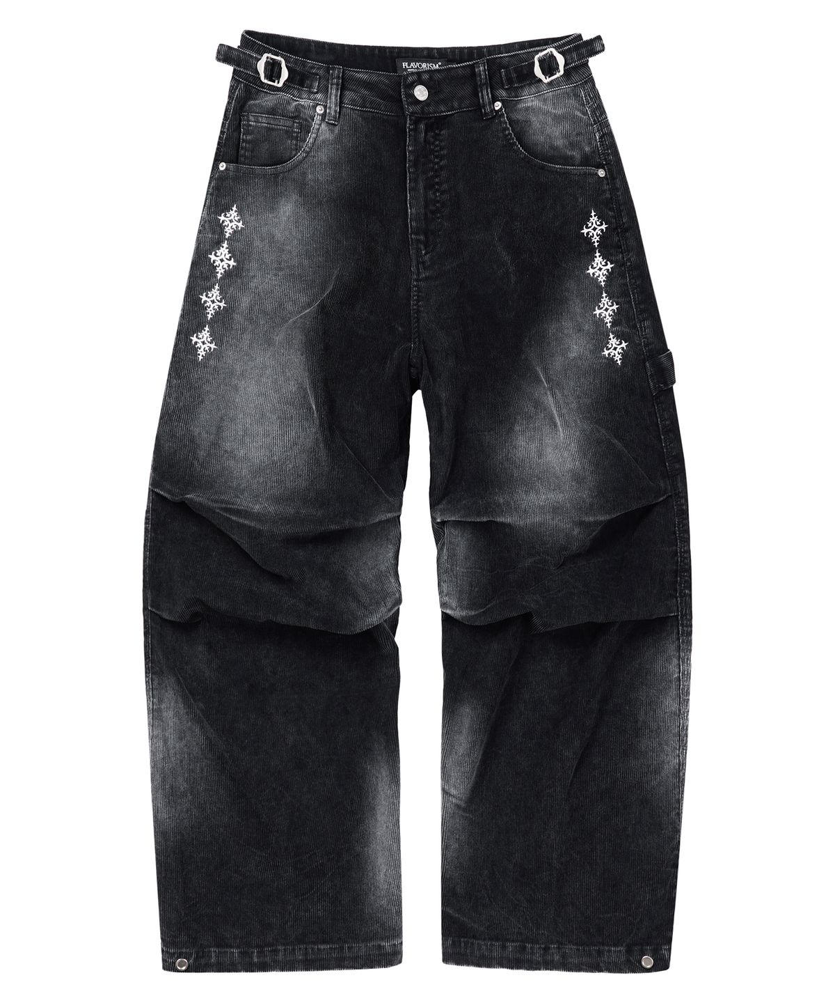 플레이버리즘(FLAVORISM) Corduroy Wide Carpenter Pants (TP0069)