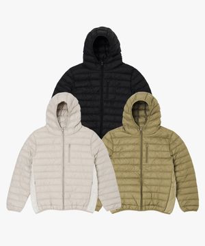 후드 경량 다운 자켓_3colors