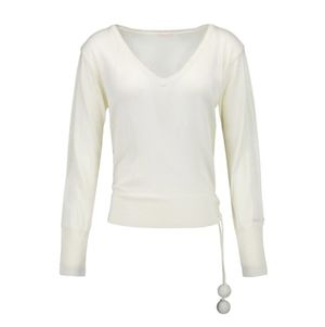 Sugarplum v-neck knit (ivory)