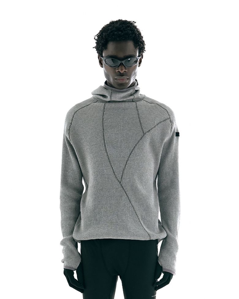 Waffle Warmer Hoodie (Grey Color)