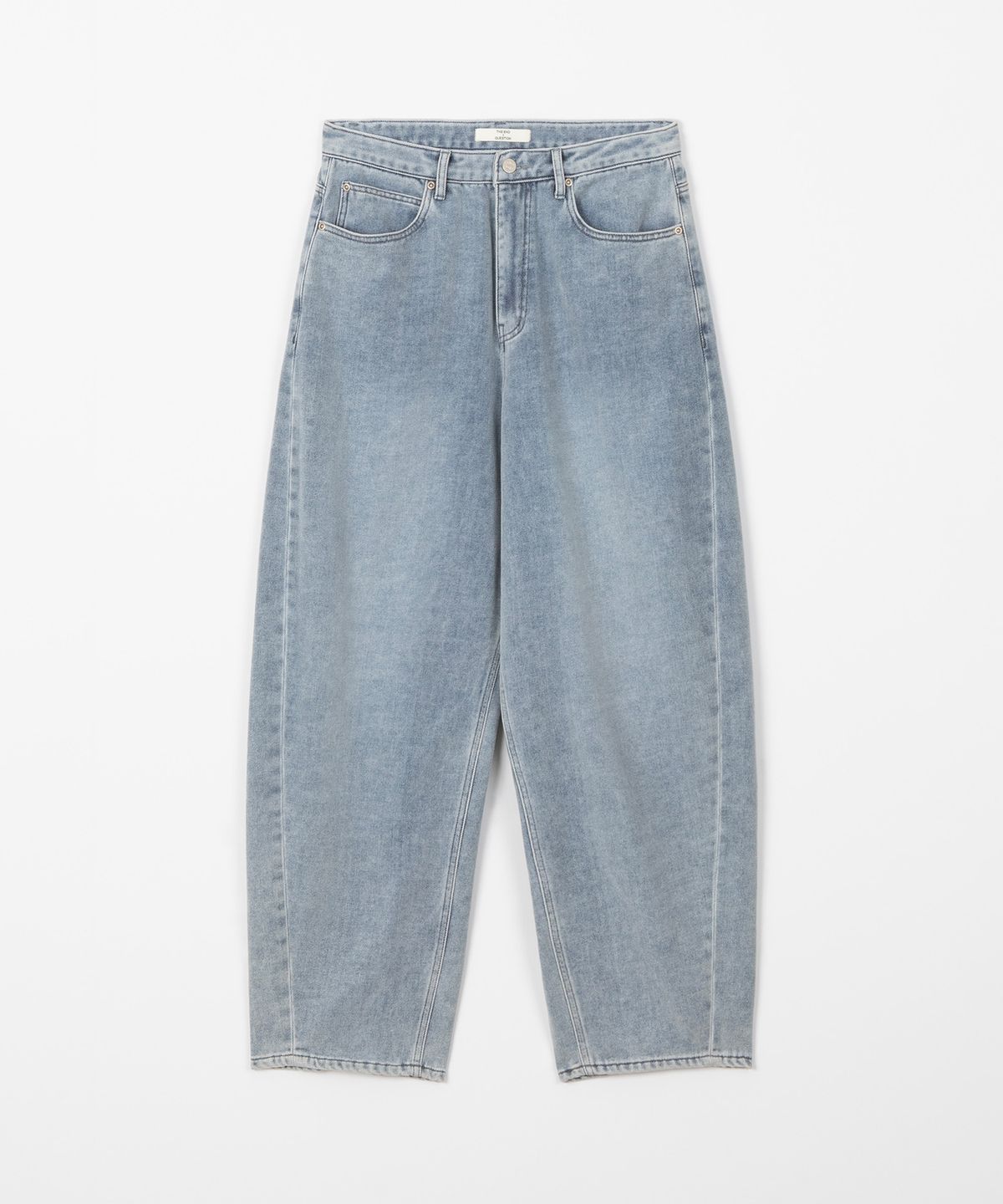 디앤드퀘스천(THEENDQUESTION) Snow washed jeans / LIGHT BLUE