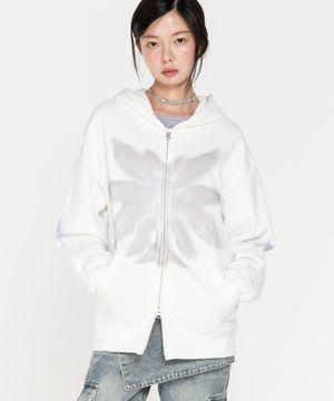 데칼코마니 엔젤 후드집업