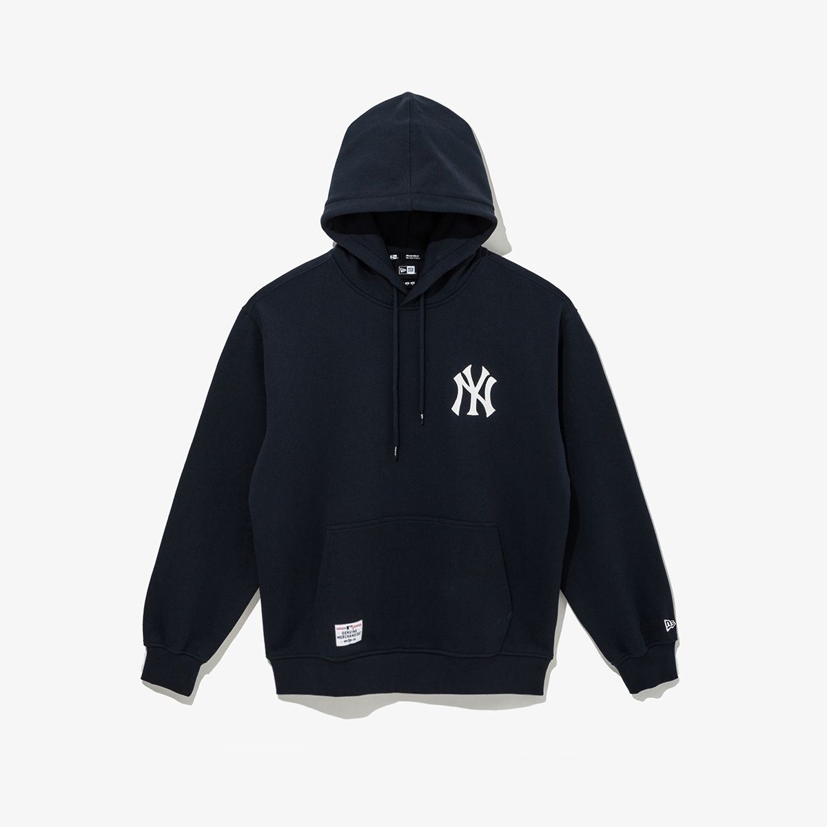 뉴에라(NEW ERA) MLB 뉴욕 양키스 패치드 후드 다크 네이비 14742030