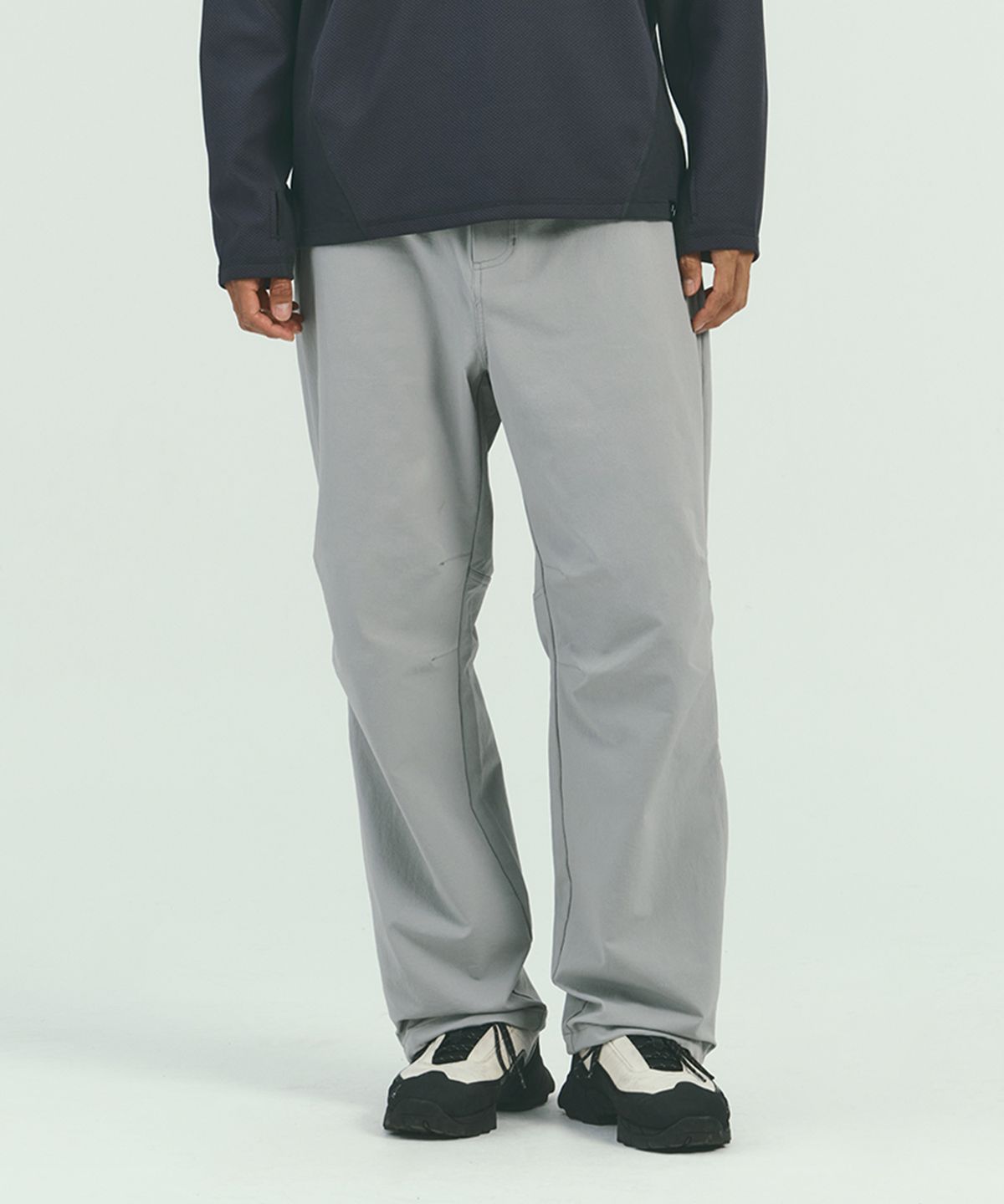 웰터 익스페리먼트(WELTER EXPERIMENT) KINETIC HIKE+ PANTS_LIGHT GRAY