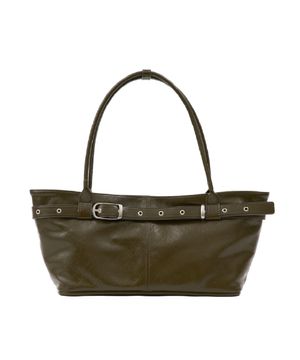 belted boat bag (crack khaki)
