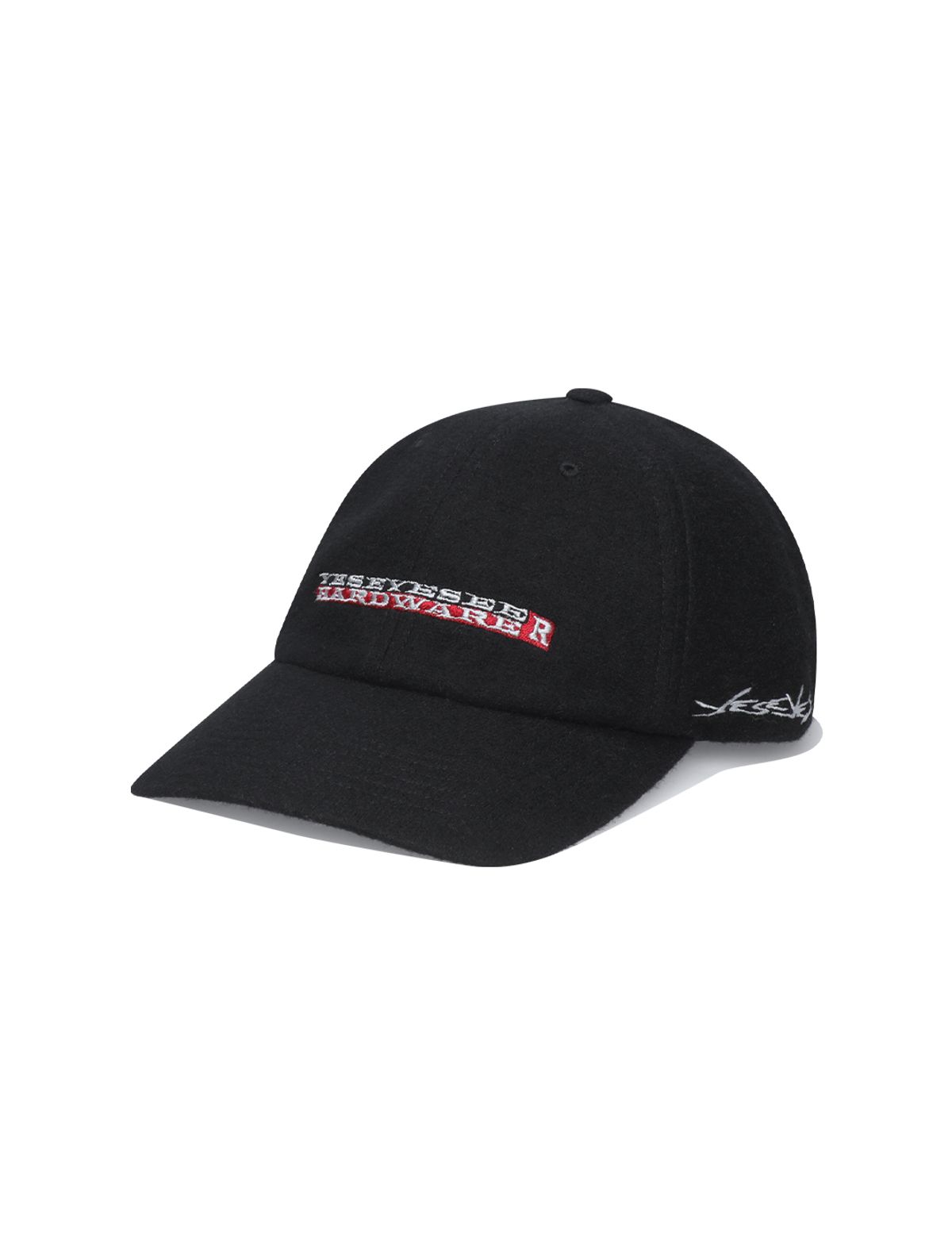 예스아이씨(YESEYESEE) Mechanic Wool Cap Black