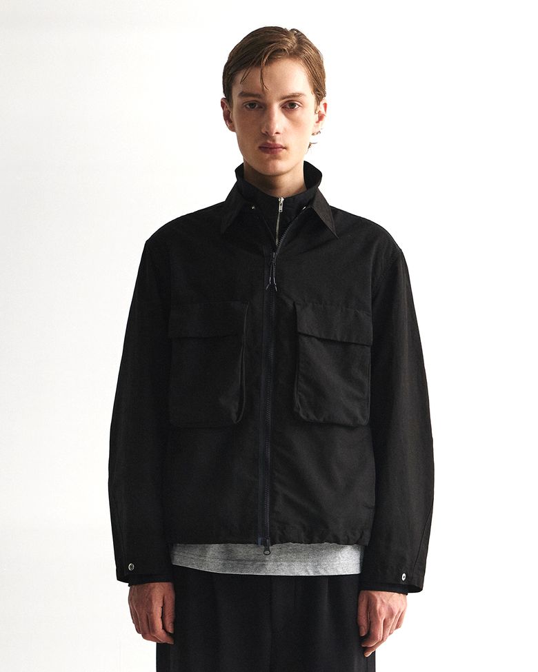 SHIRT JACKET / BLACK