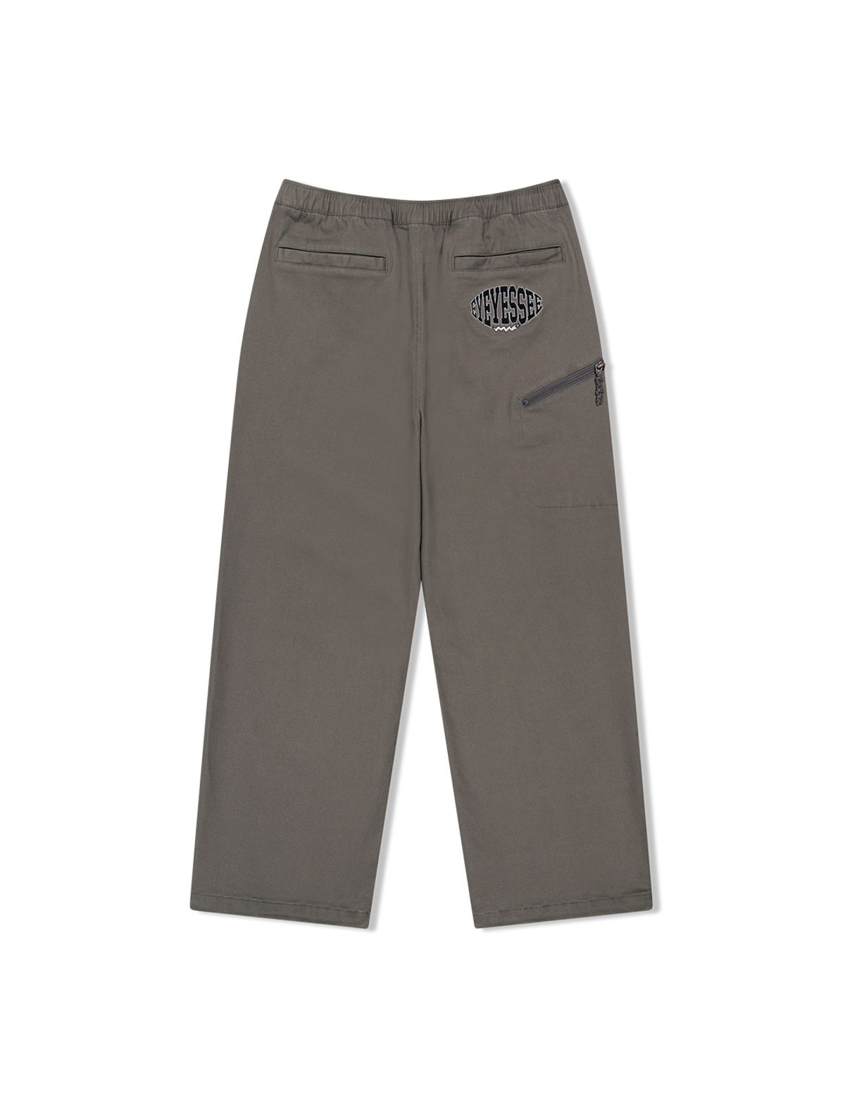 예스아이씨(YESEYESEE) Elastic Easy Cotton Pants Charcoal