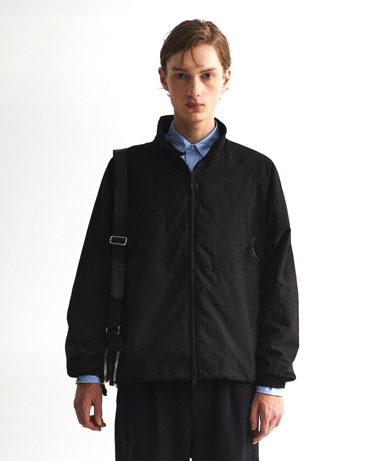언어펙티드 에센셜(UNAFFECTED ESSENTIAL) G-9 BLOUSON / BLACK