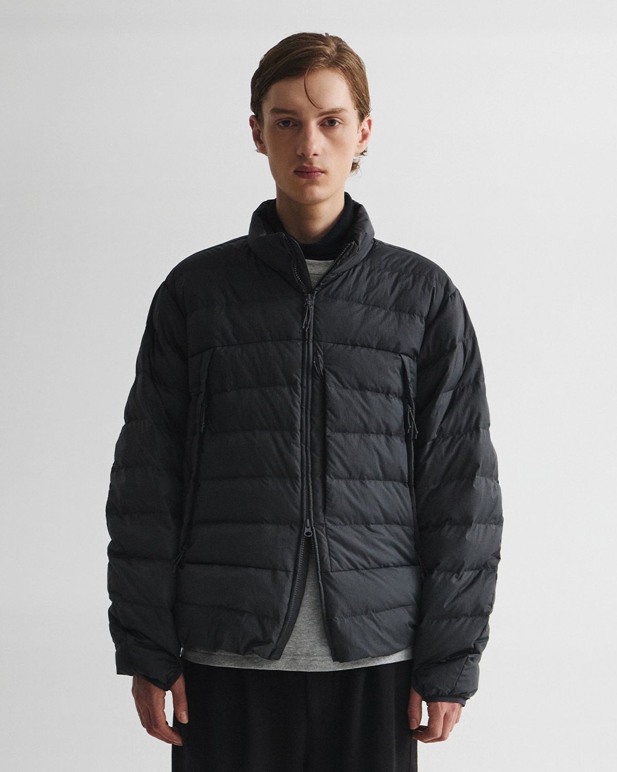 언어펙티드 에센셜(UNAFFECTED ESSENTIAL) MP LIGHT DOWN JUMPER / CHARCOAL