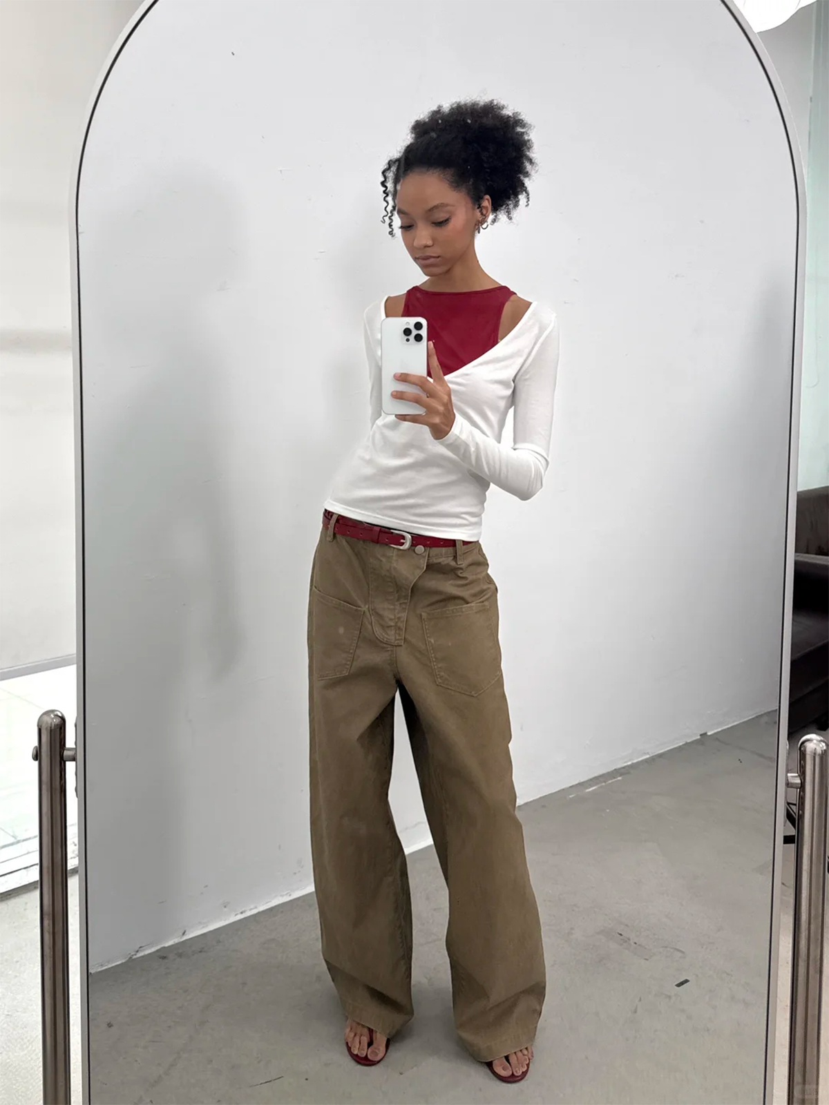 그로운 낫올드(GROWN NOTOLD) Hooked*Heavy work pants