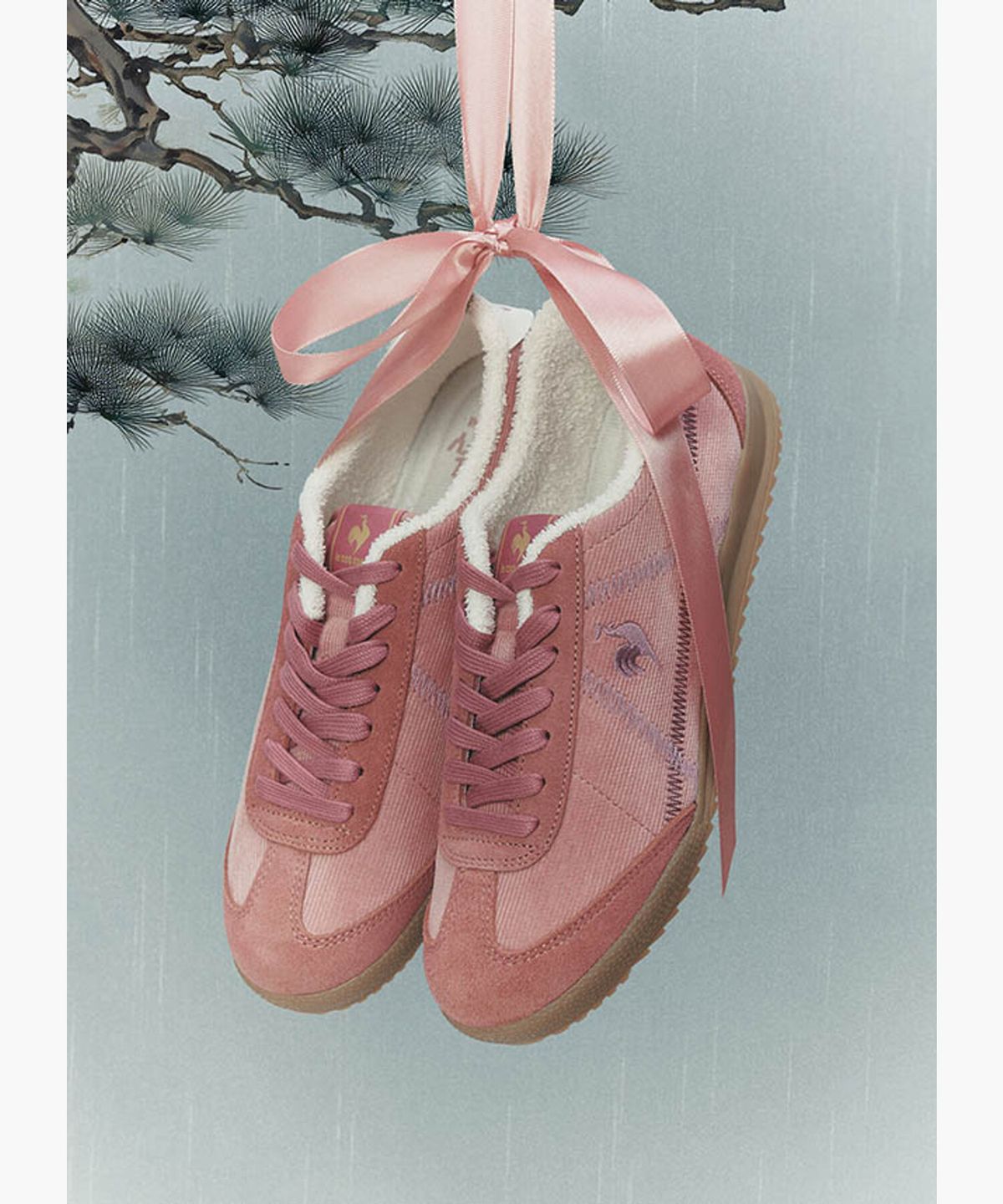 르꼬끄(LECOQ) 포폴라 클래식 PRM 플리스 - 핑크(QQ323LSN91)