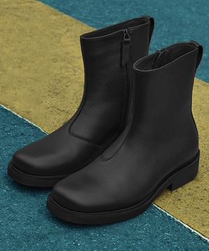 WTRD5150 고든 앵클 집업 부츠 블랙