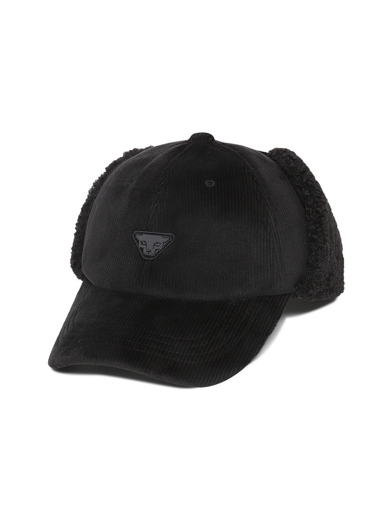 우먼스 코듀로이 귀달이캡_Black YWW25C10Z1