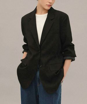 드로스트 스트링 자켓_black