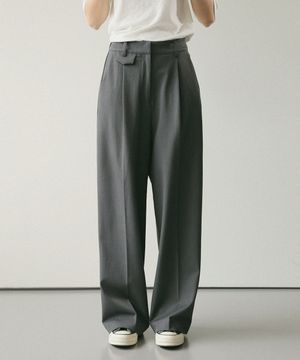 프리미엄 레이온 스판 슬랙스